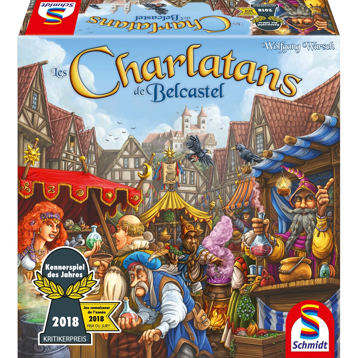 Hráči Schmidt Spiele Charlatans de Bescastel 30 x 8 x 30 cm